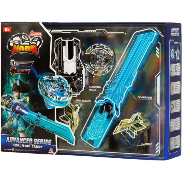 Фото - Дзиґа Infinity Nado VII Advanced series Royal Flying Dragon (EU664122)